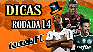 DICAS RODADA 14 - CARTOLA FC 2020 / BORA MITAR NO CARTOLA FC | TIME PRA FAZER 100 PONTOS
