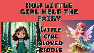 Enchanting forest and little girl|adventurer girl|king frog|little fairy|english  kid story