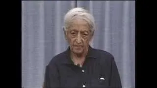 J. Krishnamurti - Saanen 1985 - Public Q&A 2