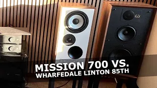 Mission 700 vs. Wharfedale Linton 85th Heritage soundtest