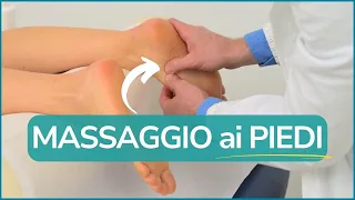 MASSAGGIO ai PIEDI: Come fare un massaggio rilassante e drenante - DOLORE AL PIEDE e FASCIA PLANTARE