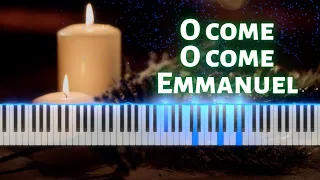 O Come O Come Emmanuel - BEAUTIFUL Piano Version | Advent Hymn - lyrics + sheet music in description