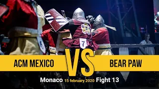 Buhurt Prime 2020: ACM Mexico vs Bear Paw. Group A