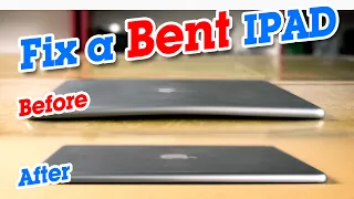 How I fix a bent IPAD (gen 6)