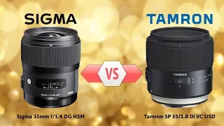 Сравнение - Tamron 35mm f/1.8 VC vs Sigma 35mm f/1.4 ART