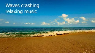 Beach sounds for relaxing. ocean waves sounds  sleep music