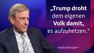 Trump nutzt "Mafia-Methoden": Claus Kleber zum historischen Urteil und die US-Wahl | maischberger