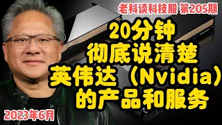 第205期：20分钟，让投资者理解英伟达（Nvidia）的产品，服务和解决方案！！英伟达的GPU究竟是如何迎接AI革命的？