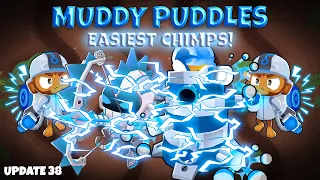 Muddy Puddles CHIMPS Black Border Guide: The Shocker — ft. 2 Overclocks 1 BEZ (BTD6)