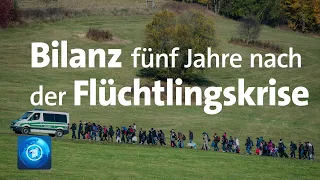 Fünf Jahre nach Höhepunkt der Flüchtlingskrise