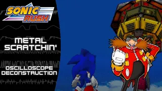 Sonic Rush (DS) - Metal Scratchin' (Boss) - Oscilloscope Deconstruction