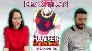 Hisoka Lost His Arm? | Her First Reaction to Hunter x Hunter | Episode 31