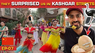 Eating OSTRICH EGG and PIGEON BarBQ in 🇨🇳 CHINA | Kashgar - Xinjiang Street Dance| EP-07