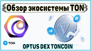 Toncoin обзор основных проектов / Optus Dex биржа на Ton / Telegram - как пользоваться анонимно