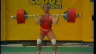 Anatoli Pisarenko 240 kg Clean & Jerk  World Cup 1982. +110 kg class