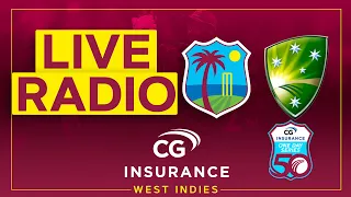 🔴LIVE RADIO | West Indies v Australia | 2nd CG Insurance ODI