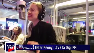 Ester Peony - Dernière danse (Cover Indila, Live @ Digi FM)