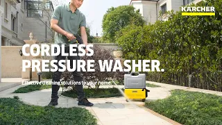 Karcher K 2 Follow Me Cordless High Pressure Cleaner