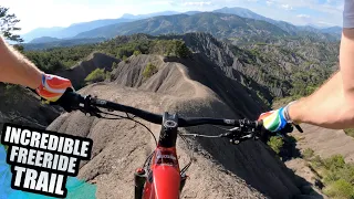 RIDING AN INCREDIBLE MTB FREERIDE TRAIL IN FRANCE!