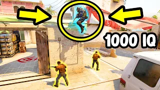 1000 IQ NEW MIRAGE BOOST! - CS:GO BEST ODDSHOTS #665