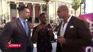 Roman Reigns & the Rock Interview Hobbs & Shaw World