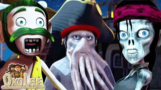 Oko and Lele オコとレレ 🦕 The Pirates 海賊 🏴‍☠️⛵ Season 4  ✨ ベストエピソード ⭐ アニメ短編 | Super Toons TV アニメ