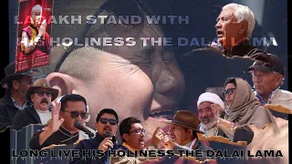 PEACEFUL RALLY BY LBA LGA, CRO IN LADAKH | LADAKH STANDS WITH HIS HOLINESS DALAI LAMA | LADAKH BANDH