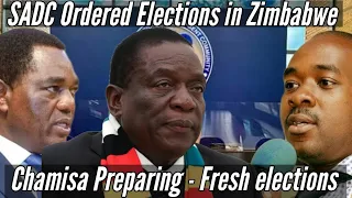 🟨 SADC Ordered Elections in Zimbabwe - Chamisa preparing for fresh presidential election 🇿🇼