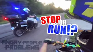 Stupid, Angry People Vs Bikers 2021 - Police Traced Motorcycle