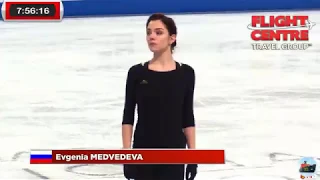 Evgenia Medvedeva SP Practice Skate Canada 2019 SCI 2019