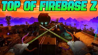 NEW FIREBASE Z TOP OF MAP GLITCH! Cold War Zombies Glitches