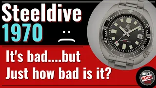 SteelDive 1970. 2023 Update...Probably The Worst Watch I have Reviewed!