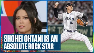 Shohei Ohtani (大谷翔平) being a rock star tops Alex's two takeaways from Japan's win | Flippin' Bats