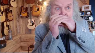 Joe O'Callaghan demonstrating Bluestone harmonicas at Crowleys Music Centre