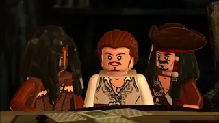 Lego Pirates of the Caribbean - Tia Dalma scene with voices