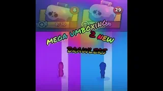 Unboxing brawl stars --- 2 new brawlers!!