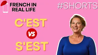 C'EST vs S'EST - What is the difference? | French in Real Life