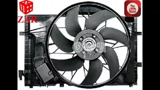 C Class W203 engine fan replacement