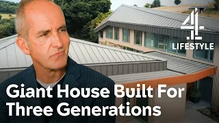 GIANT Steel Longhouse Built for Three Generations | Grand Designs | Channel 4 Lifestyle