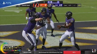 Ravens vs Bengals NFL Week 7 (4K Ultra Realistic Graphics!) Madden 22 PS5 Gameplay