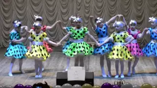 Веселый детский танец «Три подружки». Юные таланты России.
