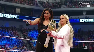 The New Women's Tag Team Champions Raquel Rodriguez & Liv Morgan Explains (Full Segment)