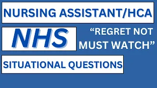 NHS Nursing Assistant/HCA Interview: 15 Situational Questions & Answers You Must Know