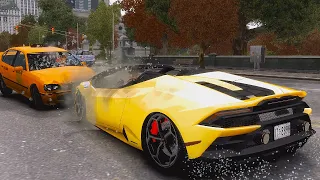 GTA 4 Crash Testing REAL CARS!