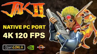 Jak 2 [4K] 120 fps Native PC Port (OpenGOAL)