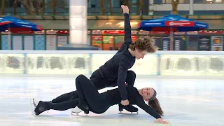 Oona Brown & Gage Brown perform "All By Myself", their 2024 Senior Free Dance in Bryant Park, NYC