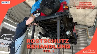 KFZ Rostschutzbehandlung vom Profi mit Dinitrol - Teil 1