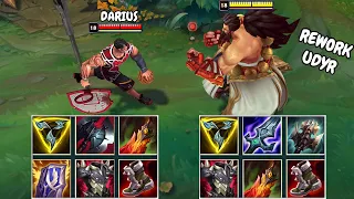 REWORK UDYR vs DARIUS FULL BUILD FIGHTS & Best Moments!