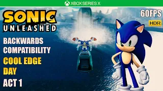 Sonic Unleashed - Cool Edge Day Act 1 [60FPS HDR] [XBOX SERIES X]