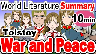 【World literature summary 】'War and Peace' Tolstoy #worldliterature #summary #warandpeace #tolstoy